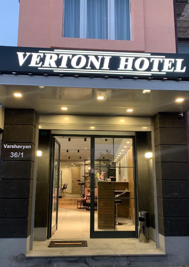 Vertoni Hotel Jerevan Eksteriør billede